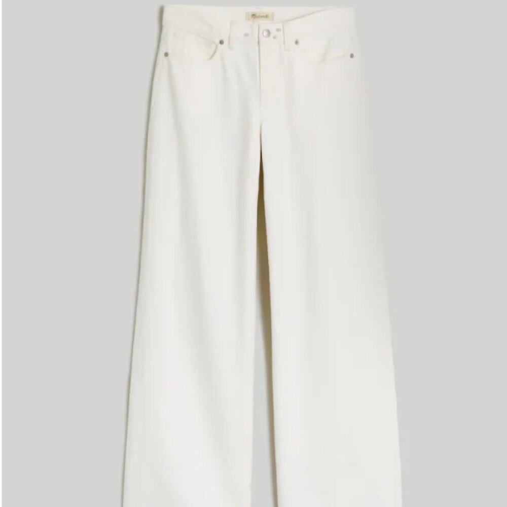 Low-Rise Superwide-Leg Jeans